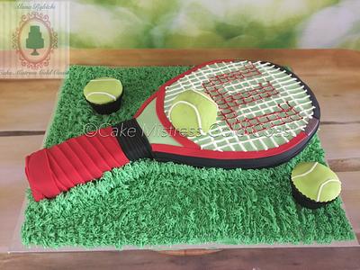 Tennis cake  - Cake by Alana 