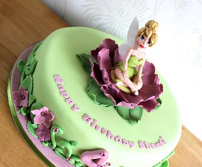 Tinker bell - Cake by Zoe's Fancy Cakes
