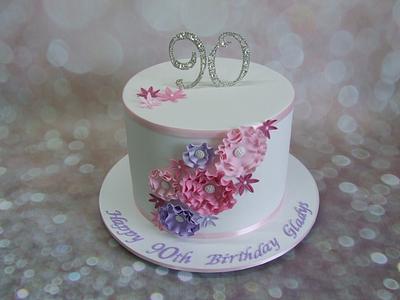 Simple and Sweet 90th - Cake by Cake A Chance On Belinda