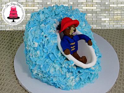 3D Paddington Bear Cake With Fondant figurine! - Cake by The Icing Artist