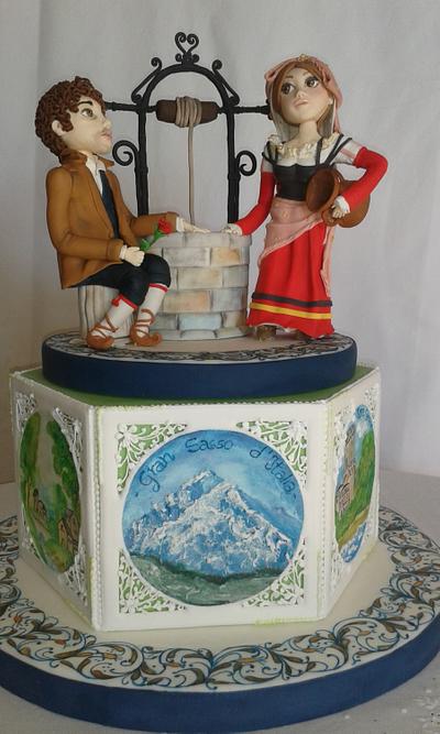 scene of Abruzzo - Cake by Maria Giovanna Cesta