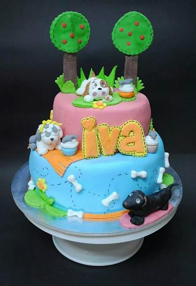Iva's first birthday - Cake by Torte Sweet Nina