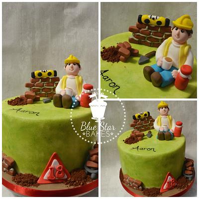 Builder Themed Cake - Cake by Shelley BlueStarBakes