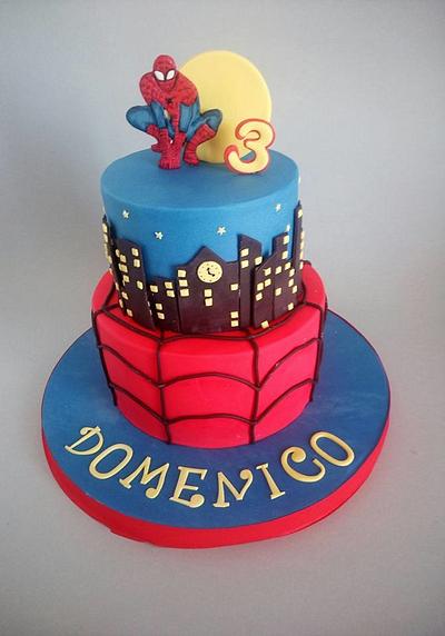 spiderman cake - Cake by Mariana Frascella
