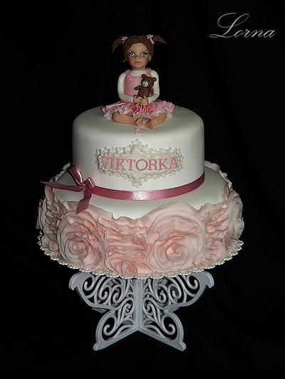 For a little girl.. - Cake by Lorna