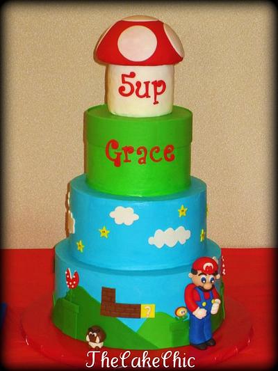 Super Mario Brothers - Cake by Misty