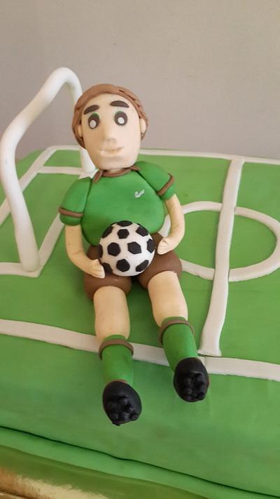 soccer boy - Cake by simplecake