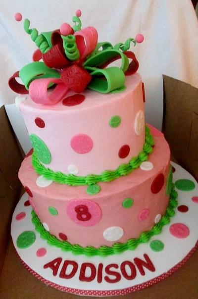 Addison's Cake - Cake by Christeena Dinehart