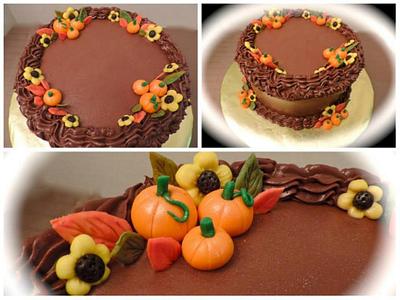 "Fall Havest" - Cake by Lisa