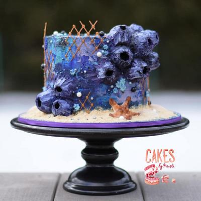 Buttercream Barnacle Cake - Cake by Cakes By Kristi
