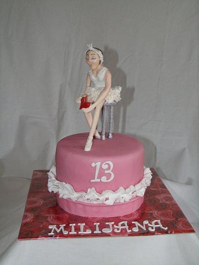 ballerina cake - Cake by Makina