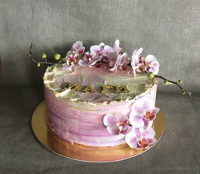 Orchid cake - Cake by Doroty