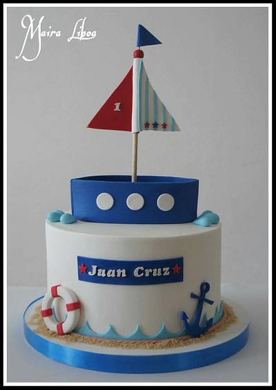 Nautical cake - Cake by Maira Liboa