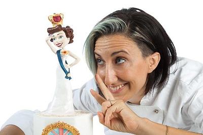ME AND THE QUEEN  - Cake by Silvia Mancini Cake Art