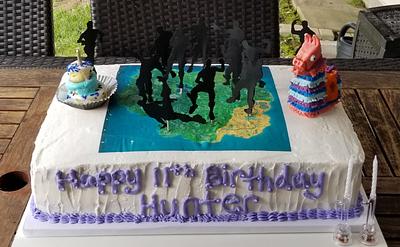 Fortnite birthday cake - Cake by Guppy