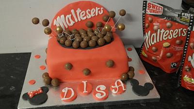 Box of Maltesers - Cake by Justine