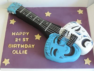 Guitar Cake - Cake by David Mason