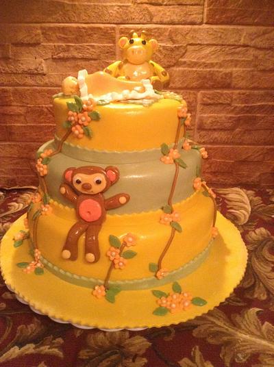 Baby shower - Cake by Bagahu's Buttercream & More