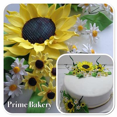Sunflower cake - Cake by Prime Bakery