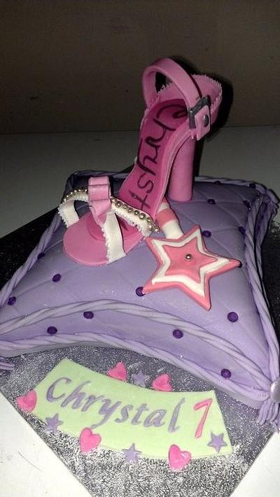 princess slipper - Cake by jodie baker