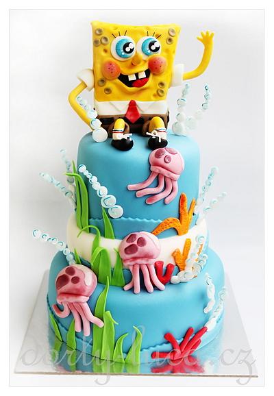 Spongebob - Cake by Dorty LuCa