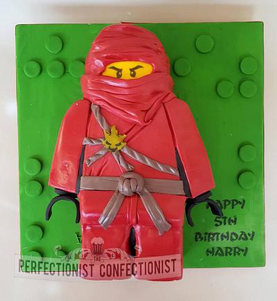 Harry - Red Ninjago Birthday Cake - Cake by Niamh Geraghty, Perfectionist Confectionist