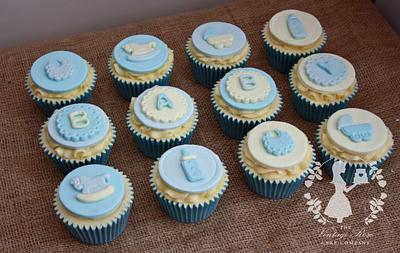 Baby Shower Cupcakes - Cake by Bethany - The Vintage Rose Cake Company