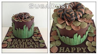 Snake Cake - Cake by Mary @ SugaDust