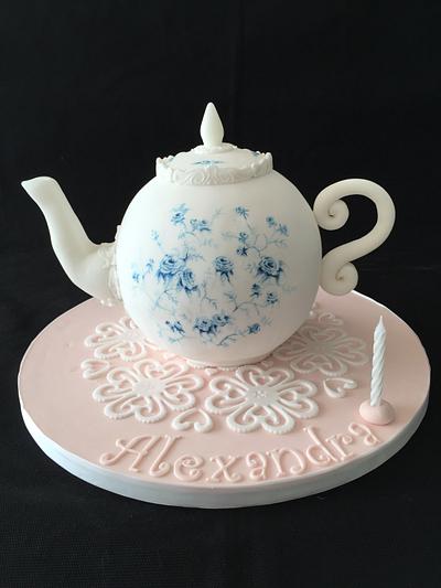 Teapot cake - Cake by Galatia