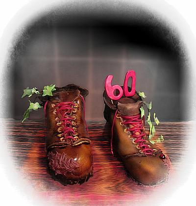 Hiking Boots - Cake by alison1966