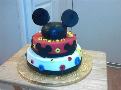 Mickey mouse  - Cake by danite