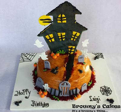 Haloween Cake - Cake by Browny's Cakes