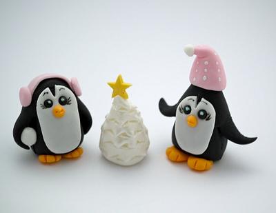 Winter Wonderland Christmas Toppers - Cake by Prettytemptations