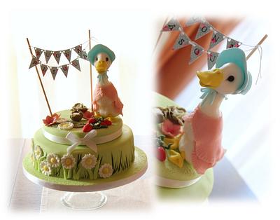 Jamima Puddle Duck cake (Beatrix Potter) - Cake by Sara Solimes Party solutions