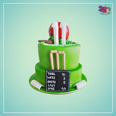 Cricket! - Cake by Ankita Singhal