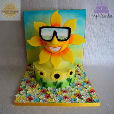 Sweet Summer Collaboration - Cake by Magda's Cakes (Magda Pietkiewicz)