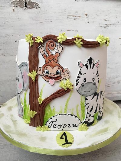 Animals Cake - Cake by Martina Encheva