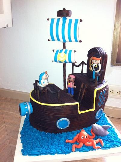 Jack and the neverland pirates - Cake by Maricela 