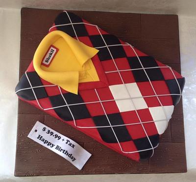sweater cake - Cake by Cakes for mates