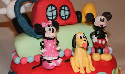 Mickey Mouse clubhouse!  - Cake by Sue