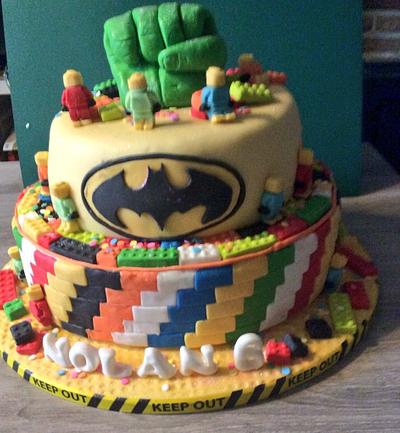LEGO -Hero cake  - Cake by Asiashanghai 