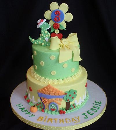 Dorothy the Dinosaur - Cake by jan14grands