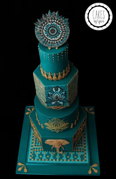 Indian Wedding Cake - Cake by Cakes by Lynzie