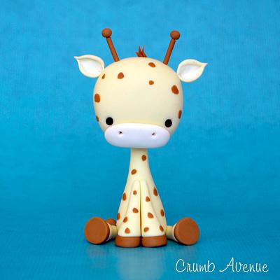 Giraffe Topper - Cake by Crumb Avenue