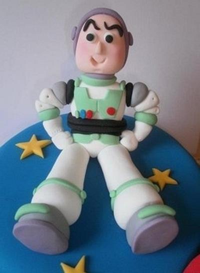 Buzz Lightyear Sugarpaste Figure - Cake by Babycakes & Roses Cakecraft