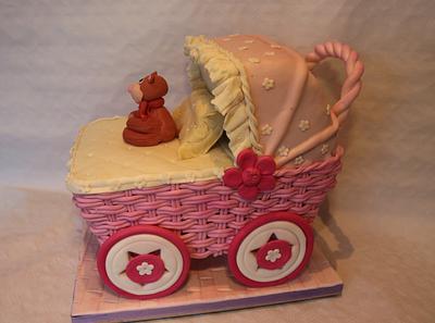 Baby shower .. - Cake by Lamputigu