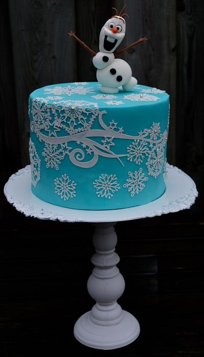Olaf ❤️ Cake Lace ❤️ - Cake by Severine