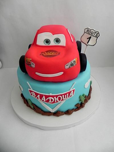  First birthday Cars - Cake by Victoria
