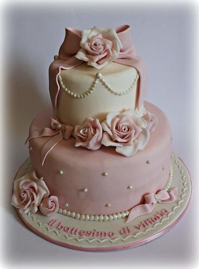 Christening cake - Cake by Sabrina Di Clemente