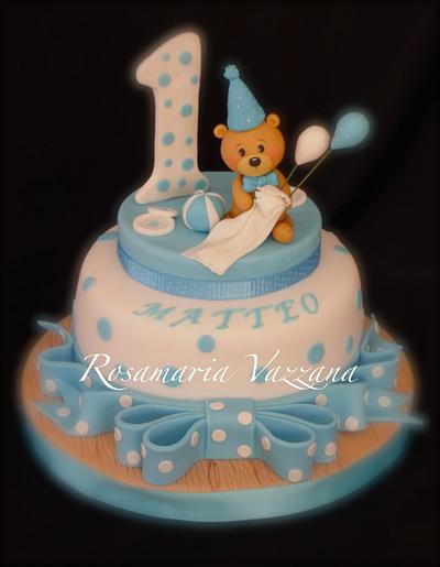 TEDDY BEAR CAKE - Cake by Rosamaria